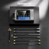 imagePortable TinySA Spectrum AnalyzerSEESII Upgraded V031 Handheld Tiny Frequency Analyzer 100kHz to 960MHz MFHFVHF UHF InputSignal Generator with 28 inch Touch Screen with ESD Protect FunctionWith Antenna Cable