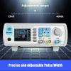imageProfessional Upgraded 15MHz DDS Signal Generator Counter Seesii 24Inch LCD Display High Precision 200MSas DualChannel Arbitrary Waveform FG615 Function Generator Frequency Meter60MHz