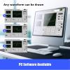 imageProfessional Upgraded 15MHz DDS Signal Generator Counter Seesii 24Inch LCD Display High Precision 200MSas DualChannel Arbitrary Waveform FG615 Function Generator Frequency Meter60MHz