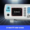 imageProfessional Upgraded 15MHz DDS Signal Generator Counter Seesii 24Inch LCD Display High Precision 200MSas DualChannel Arbitrary Waveform FG615 Function Generator Frequency Meter15MHz