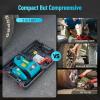 imageSEESII Electric Car Jack Kit 5 Ton 177 Inch Lift Range 3in1 car jack Hydraulic with Impact Wrench and Tire Inflator Floor Jack for SUVPickupTruckSedan Roadside Emergency Tire Change Spare Tool Setblue