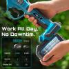 imageSEESII Electric Pruning Shears Cordless 16quot Cutting Diameter Power Pruner  2 Pcs 40Ah Batteries Brushless Motor Extra SK5 Blade 4 Modes Adjustable Branch Cutter for Tree Flower Trimming16 Electric Pruner