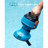 imageSEESII Floating Water Pump Battery Powered 720GPH Cordless Water Transfer Pump w 2 Pcs 4000 mAh Batteries ampamp Charger 25 ft of Lift 34quot Outlet Portable Small Pump for Pool Pond RV Boat GardenOne Battery