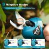 imageSEESII Mini Chainsaw ampamp Pruning Shears 6quot Electric Saw Brushless ampamp 13quot Pruner with 220Ah Batteries Cordless Combo for Wood CuttingBranch Trimming Gardening Tools for Dad Men Husbandmini chainsaw pruning shears w 2 Batteries