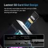 imageSEESII NanoVNAH Antenna ampamp Vector Network Analyzer 10KHz15GHz with 28quot EVA Protective Case Waterproof ampamp Shockproof Measures SParameters SWR Phase Delay Smith ChartColor NanovnaH with SMA Adapter