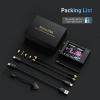 imageSEESII NanoVNAH Antenna ampamp Vector Network Analyzer 10KHz15GHz with 28quot EVA Protective Case Waterproof ampamp Shockproof Measures SParameters SWR Phase Delay Smith ChartNanovnaH