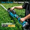 imageSEESII Pole ampamp Handheld Hedge Trimmer 2in1 Cordless Bush Trimmer with 20quot DualAction Blade  2 Pcs 40Ah Batteries Telescopic Pole Adjustable Rotating Head Electric Hedge Cutter for Tree Shrubs