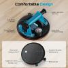 imageSEESII Tile Suction Cups Tool Glass Suction Cups Lifter with Pressure Gauge 250KG Max Load 8quot HeavyDuty Vacuum Glass Lifter for Lifting Large Tile Granite Metal Windows 2Pack
