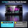 imageSEESII Upgraded NanoVNAH4 Vector Network Analyzer Latest V44 9KHz15GHz HF VHF UHF 4quot Touch Screen VNA Antenna Analyzer Measures S ParametersVoltage Standing Wave Ratio PhaseDelay Smith ChartNanovna H4