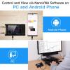 imageSEESII Upgraded NanoVNAH4 Vector Network Analyzer Latest V44 9KHz15GHz HF VHF UHF 4quot Touch Screen VNA Antenna Analyzer Measures S ParametersVoltage Standing Wave Ratio PhaseDelay Smith ChartNanovna H432GB