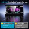 imageSEESII Upgraded NanoVNAH4 Vector Network Analyzer Latest V44 9KHz15GHz HF VHF UHF 4quot Touch Screen VNA Antenna Analyzer Measures S ParametersVoltage Standing Wave Ratio PhaseDelay Smith ChartNanovnaH4 with Hard Case