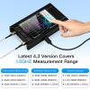 imageSEESII Upgraded NanoVNAH4 Vector Network Analyzer Latest V44 9KHz15GHz HF VHF UHF 4quot Touch Screen VNA Antenna Analyzer Measures S ParametersVoltage Standing Wave Ratio PhaseDelay Smith ChartNanovna H432GB
