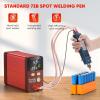 imageSeeSii 801D Spot Welder 12KW Capacitor Energy Storage Pulse Battery Spot Welder with 73B Welding Pen Support 2 Welding Modes Enhanced 0103mm Nickel Strip for DIY and Industrial Spot Welding