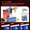 imageSeeSii 801D Spot Welder 12KW Capacitor Energy Storage Pulse Battery Spot Welder with 73B Welding Pen Support 2 Welding Modes Enhanced 0103mm Nickel Strip for DIY and Industrial Spot Welding