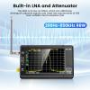 imageSeeSii TinySA Ultra ZS406 Spectrum Analyzer 40 Inch 100kHz to 54GHz Handheld Tiny Frequency Analyzer with 32Gb Card 2in1 Signal Generator MFHFVHF UHF InputV04612025 UpgradedWith 50W Attenuator