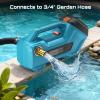 imageSeesii Cordless Water Transfer Pump 760GPH Selfpriming 24000mAh Rechargeable Battery Portable Electric Utility Pump for RV Garden Hot Tub Tank Pool Ponds Aquariums Pond Boat Rain Barrels