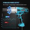 imageSeesii Electric Impact Wrench Corded 368Ftlbs500Nm Torque 12 inch Impact Gun with 8Amp Cord 4 Sockets for Car Tire and Home DIY AC500