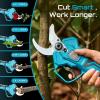 imageSeesii Electric Pruning Shears for Gardening 18 Cutting Cordless Power Pruner  Brushless Motor Dual 40Ah Battery 4 Levels Adjustable Extra SK5 Blade Branches Cutter For Tree ampamp Flower Trimming18 Electric Pruner