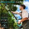 imageSeesii Electric Pruning Shears for Gardening 18 Cutting Cordless Power Pruner  Brushless Motor Dual 40Ah Battery 4 Levels Adjustable Extra SK5 Blade Branches Cutter For Tree ampamp Flower Trimming18 Pole Electric Pruner
