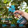 imageSeesii Electric Pruning Shears for Gardening 18 Cutting Cordless Power Pruner  Brushless Motor Dual 40Ah Battery 4 Levels Adjustable Extra SK5 Blade Branches Cutter For Tree ampamp Flower Trimming18 Pole Electric Pruner