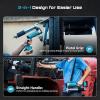 imageSeesii Innovative 2in1 Grease Gun HighEfficiency 53 ozmin 12000 PSI Electric Grease Gun Kit with 2  20AH Batteries and Charger EasytoUse for Farmers Equipment Operators ampamp Owners