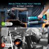 imageSeesii Innovative 2in1 Grease Gun HighEfficiency 53 ozmin 12000 PSI Electric Grease Gun Kit with 2  20AH Batteries and Charger EasytoUse for Farmers Equipment Operators ampamp Owners