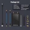 imageSeesii NanoVNAF V3 Vector Network Analyzer Upgraded 1MHz6GHz 43 Inch HF VHF UHF VNA Antenna Analyzer Measuring SParameter Voltage SWRPhaseDelaySmith ChartRTC Realtime801 Scan PointsNanoVNAF V3