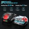 imageSeesii PS610 2IN1 Cordless Pole Saw ampamp Mini Chainsaw 6Inch Brushless Chain Saw with 2x 20Ah Battery 16Foot MAX Reach Brach Tree Saw with Extension Pole for Wood Cutting Garden 2024 UPGRADE