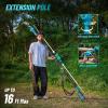 imageSeesii PS610 2IN1 Cordless Pole Saw ampamp Mini Chainsaw 6Inch Brushless Chain Saw with 2x 20Ah Battery 16Foot MAX Reach Brach Tree Saw with Extension Pole for Wood Cutting Garden 2024 UPGRADE
