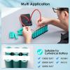 imageSpot Welder Seesii 80 Gears Adjustable Portable Spot Welder with LCD ScreenBuiltin 6000mah Battery Spot Welder with 5m Nickel ampamp 4X4 Holders for 01015mm Nickel Strip Welding Making Battery Packs
