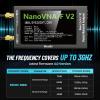 imageUpgraded NanoVNAF V2 Vector Network Analyzer 50kHz3000MHz HF VHF UHF VNA Antenna Analyzer 43 inch with 5000mAhMeasuring SParameter Voltage SWR Phase delay Smith Chart