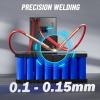 imageUpgraded Portable Spot Welder with LCD Screen Seesii 80 Gears Adjustable Mini DIY Battery Spot Welder for Battery Plate Welding Builtin 7500mah Battery Nickel Strip ampamp USB Charging Cable