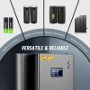 imageUpgraded Portable Spot Welder with LCD Screen Seesii 80 Gears Adjustable Mini DIY Battery Spot Welder for Battery Plate Welding Builtin 7500mah Battery Nickel Strip ampamp USB Charging Cable