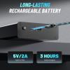 imageUpgraded Portable Spot Welder with LCD Screen Seesii 80 Gears Adjustable Mini DIY Battery Spot Welder for Battery Plate Welding Builtin 7500mah Battery Nickel Strip ampamp USB Charging Cable