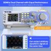 imageUpgraded Signal Generator Seesii 80MHz 275MSas Dual Channel Signal Source Arbitrary Waveform Function Generator Frequency Meter Support Phase Difference of 035999 Adjust ampamp APP Control