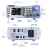 imageUpgraded Signal Generator Seesii 80MHz 275MSas Dual Channel Signal Source Arbitrary Waveform Function Generator Frequency Meter Support Phase Difference of 035999 Adjust ampamp APP Control