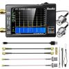 imagePortable TinySA Spectrum AnalyzerSEESII Upgraded V031 Handheld Tiny Frequency Analyzer 100kHz to 960MHz MFHFVHF UHF InputSignal Generator with 28 inch Touch Screen with ESD Protect FunctionWith Antenna Cable