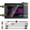 imageSEESII NanoVNAH Antenna ampamp Vector Network Analyzer 10KHz15GHz with 28quot EVA Protective Case Waterproof ampamp Shockproof Measures SParameters SWR Phase Delay Smith ChartColor NanovnaH with SMA Adapter