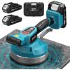 imageSEESII Tile Vibration Tool 160mm Vibration Leveling Machine 10Hours Long Lasting Tile Vibrator With 12 Speeds For Laying Floor Wall Larger Tiles6quotX6quot  48quotX48quot Tile Installers DIYer KP160B160mm