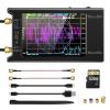 imageSEESII Upgraded NanoVNAH4 Vector Network Analyzer Latest V44 9KHz15GHz HF VHF UHF 4quot Touch Screen VNA Antenna Analyzer Measures S ParametersVoltage Standing Wave Ratio PhaseDelay Smith ChartNanovna H432GB