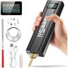 imageSeesii Battery Spot Welder with 50Ah Battery Upgraded Handheld Mini Portable Spot Welder for 18650 Battery Welding Nickel Sheets 0102mm IronStainless Steel Sheets 80 GearAuto and Manual Mode