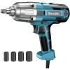 imageSeesii Electric Impact Wrench Corded 368Ftlbs500Nm Torque 12 inch Impact Gun with 8Amp Cord 4 Sockets for Car Tire and Home DIY AC500