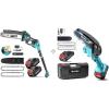 imageSeesii Electric Saw 6 Inch ampamp Mini Chiansaw 8 Inch with Extension Pole