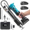 imageSeesii Grease Gun Battery Powered High Efficiency 64 ozmin 10000 PSI Electric Grease Gun with 394 Long Hose ampamp LED Light 2  20AH Batteries Built for Farmers Truckers ampamp Heavy Equipment