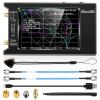 imageUpgraded NanoVNA 50kHz63GHz Vector Network Analyzer Seesii 4 inch Antenna Analyzer with MicroSD Slot Support Data StorageMeasure S Parameters HF VHF UHF SWR Phase Delay Smith Chart40 inch