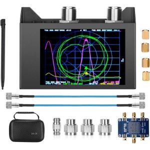 imageNanoVNA SAA2N VNA Antenna AnalyzerSEESII 50KHz 3GHz Vector Network Analyzer with Bag ampamp Testboard Kit4quot inch LCDHF VHF UHF Measuring S Parameters Voltage Standing Wave Ratio Smith Chart