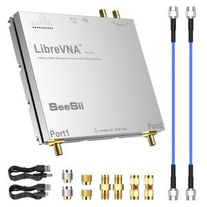 imageSeesii LibreVNA 20 100kHz6GHz Vector Network Analyzer NanoVNA Antenna Analyzer USB Based Full 2Port with External Reference InputOutput6Layer PCB Design Measure Full SParameters2022 Version