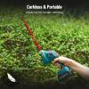 imageSEESII 6in1 Cordless Pole Saw ampamp Hedge Trimmer Grass Shears Combo Kit Electric Mini Chainsaw with 240 Ah Batteries Extension Tree Pruner Bush Trimmer Limb Branch Cutter 16ft Long Reachpole saw hedge trimmer combo