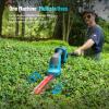 imageSEESII 6in1 Cordless Pole Saw ampamp Hedge Trimmer Grass Shears Combo Kit Electric Mini Chainsaw with 240 Ah Batteries Extension Tree Pruner Bush Trimmer Limb Branch Cutter 16ft Long Reachpole saw hedge trimmer combo
