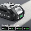 imageSeesii 21V 2000mAh Original Rechargeable Battery Compatible with All Tools Impact Wrench Mini Chainsaw Pole Saw Pruning Shears LongLasting Battery Life Safe and Fast Charging